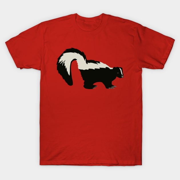 Skunk T-Shirt by GeoCreate